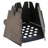 Image 1 : !NEW! (2 QUANT) Titanium Hexagon Wood Stove UPC Code: 818881004150