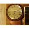 Image 1 : Victorian walnut drop dial clock JW Benson, London in working order…
