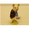 Beswick Beatrix Potter figure 'Pigling Bland' with purple jacket…