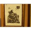 Signed Salvador Dali limited edition print 'La Vida Es Sueno', 15x11" with certificate…