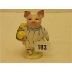 Beswick Beatrix Potter figure 'Little Pig Robinson' in stripey jacket…