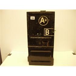 Old A and B button telephone money box…