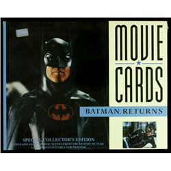 Batman Returns Special Collector's Edition Movie Cards (Batman Hologram)