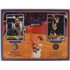 Image 1 : Bill Walton & John Wooden Signed UCLA 12x16 Limited Edition Display with Bronze Coins (Optimum Group