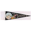 Image 1 : 1969 Vintage Original Apollo 11 Pennant with Neil Armstrong, Buzz Aldrin & Michael Collins