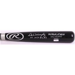 Dale Murphy Signed Rawlings Pro Baseball Bat Inscribed  NL MVP 82, 83  (Radtke COA)