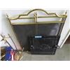 Image 2 : FIREPLACE DOOR, SCREEN & LIGHT FIXTURE