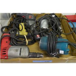 7 X ASST ELECTRICAL DRILLS ETC