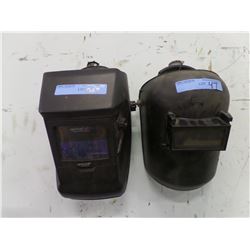 2 X WELDING HELMETS