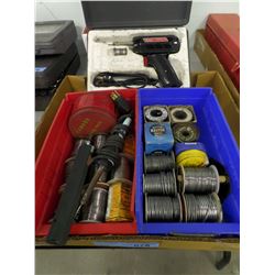 SOLDERING GUN AND SOLDER