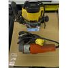 Image 1 : DEWALT ROUTER & ELECTRIC NIBBLER