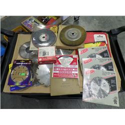 LOT OF ASST SAW BLADES