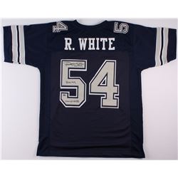 Randy White Signed Cowboys Jersey with (3) Inscriptions (Schwartz COA)