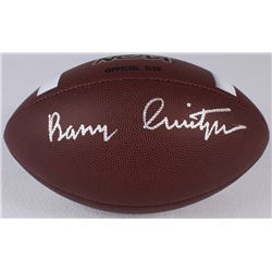 Barry Switzer Signed NCAA Football (Schwartz COA)