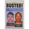 Image 1 : Tom Riccio Signed "Busted!" Hardback Book Inscribed "The Juice Has Been Squeezed" (PA LOA)