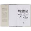 Image 2 : Tom Riccio Signed "Busted!" Hardback Book Inscribed "The Juice Has Been Squeezed" (PA LOA)