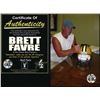 Image 3 : Brett Favre Signed Packers 33x33 Custom Framed Jersey (Favre COA & JSA)
