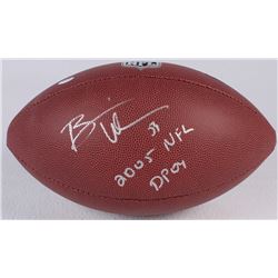 Brian Urlacher Signed NFL Football Inscribed "2005 NFL DPOY" (Schwartz COA)