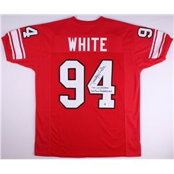 Randy White Signed Maryland Throwback College Jersey Inscribed "74 Lombardi" & "2x ALL-American" (Sc