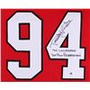 Image 2 : Randy White Signed Maryland Throwback College Jersey Inscribed "74 Lombardi" & "2x ALL-American" (Sc