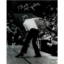Bobby Knight Signed Indiana 8x10 Photo (Schwartz COA)