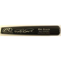 Paul Konerko Signed Full-Size Rawlings Custom Engraved Big Stick Baseball Bat (Schwartz COA)