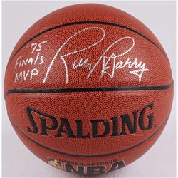 Rick Barry Signed Basketball Inscribed "75 Finals MVP" (Schwartz COA)