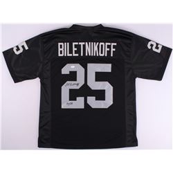 Fred Biletnikoff Signed Raiders Jersey Inscribed "HOF 88" (JSA COA)