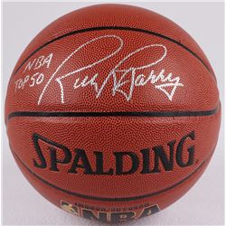 Rick Barry Signed Basketball Inscribed "NBA Top 50" (Schwartz COA)