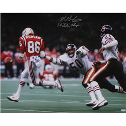 Mike Singletary Signed Bears 16x20 Photo Inscribed "SB XX Champs" (Schwartz COA)
