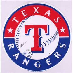 Neftali Feliz Signed Rangers Pennant (MLB Hologram)