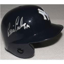 Brian Cashman Signed Yankees Mini-Helmet (JSA COA)