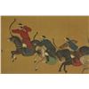 Image 5 : WC on Silk Scroll Hunting Jin Tingbiao (Qing)