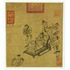 Image 2 : Chinese WC Paper Scroll Figures Qianlong 1711-1799