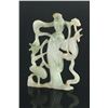 Image 1 : Chinese 18th C. Green Jadeite Carved Pendant