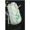 Image 3 : Chinese Fine Green Jadeite Pendant with Cert