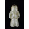 Image 2 : Chinese Carved White Jade Buddhist Ritual Bell