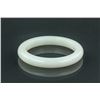 Image 1 : Chinese Fine Milky White Jade Bangle