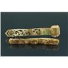 Image 10 : 2 Pc Chinese Old Jade Carved Dragon Buckle & Ruyi
