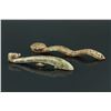 Image 1 : 2 Pc Chinese Old Jade Carved Dragon Buckle & Ruyi
