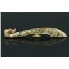 Image 2 : 2 Pc Chinese Old Jade Carved Dragon Buckle & Ruyi