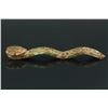 Image 6 : 2 Pc Chinese Old Jade Carved Dragon Buckle & Ruyi