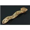 Image 8 : 2 Pc Chinese Old Jade Carved Dragon Buckle & Ruyi