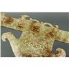 Image 2 : Chinese Archaistic Green Jade Carved Axe