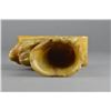 Image 4 : Chinese Carved Yellow Jade Dragon Brush Pot