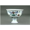 Image 3 : Chinese Doucai Stem Cup Ming Mk