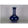 Image 2 : Chinese Monochrome Blue Garlic Bulb Porcelain Vase