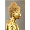 Image 11 : Thailand Large HumansizeWood Carved Gilded Guanyin