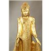 Image 2 : Thailand Large HumansizeWood Carved Gilded Guanyin