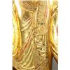 Image 5 : Thailand Large HumansizeWood Carved Gilded Guanyin